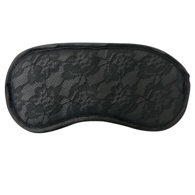 Маска на очі Sportsheets Midnight Lace Blindfold, тканинна, ніжна, плаття мереживо