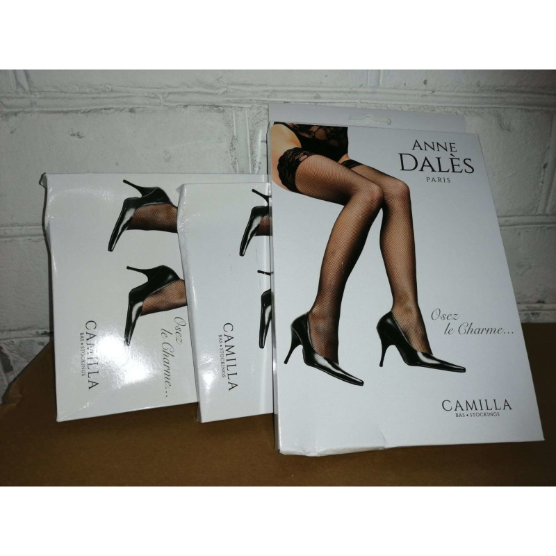 Панчохи Anne De Ales CAMILLA T4 Black (пом'ята упаковка)
