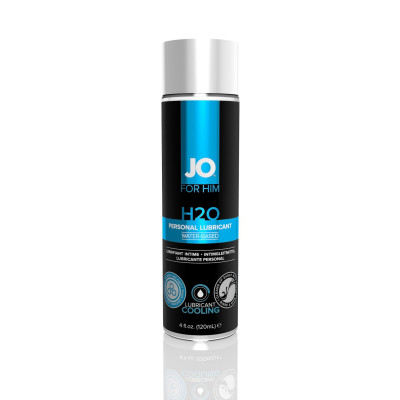 Охолоджуючий лубрикант на водній основі JO FOR MEN H2O - COOLING 120 мл (термін 01.09.2020)