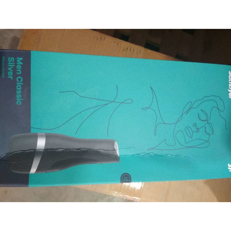 Мастурбатор Satisfyer Men Classic (Silver) (упаковка розкрита і трохи прим'ята)