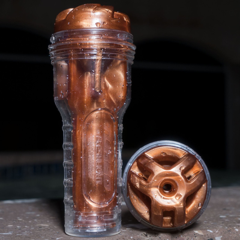 Мастурбатор Fleshlight Turbo Thrust Copper (імітатор мінету)