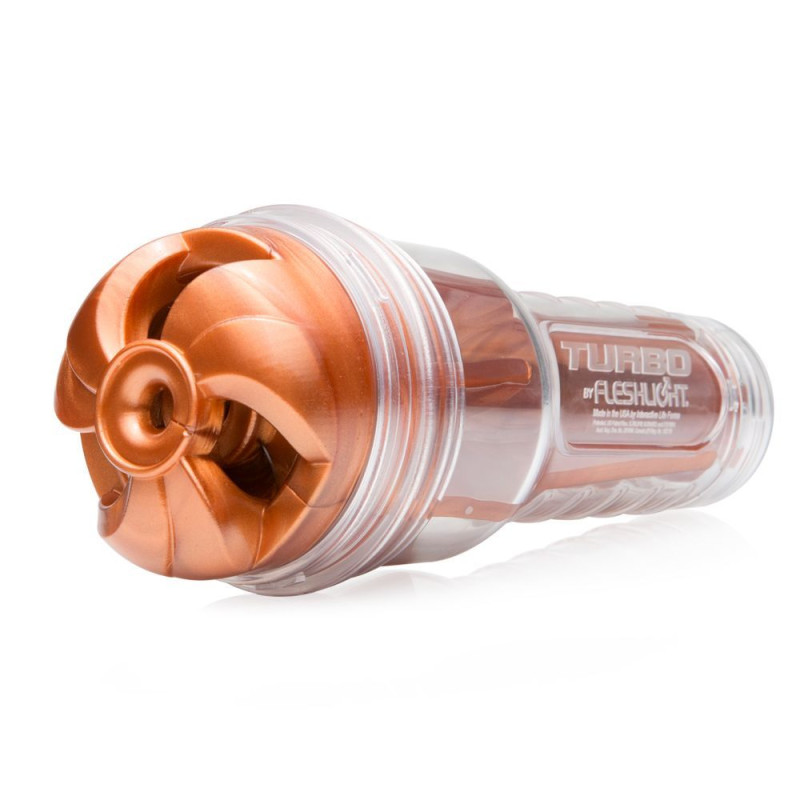 Мастурбатор Fleshlight Turbo Thrust Copper (імітатор мінету)
