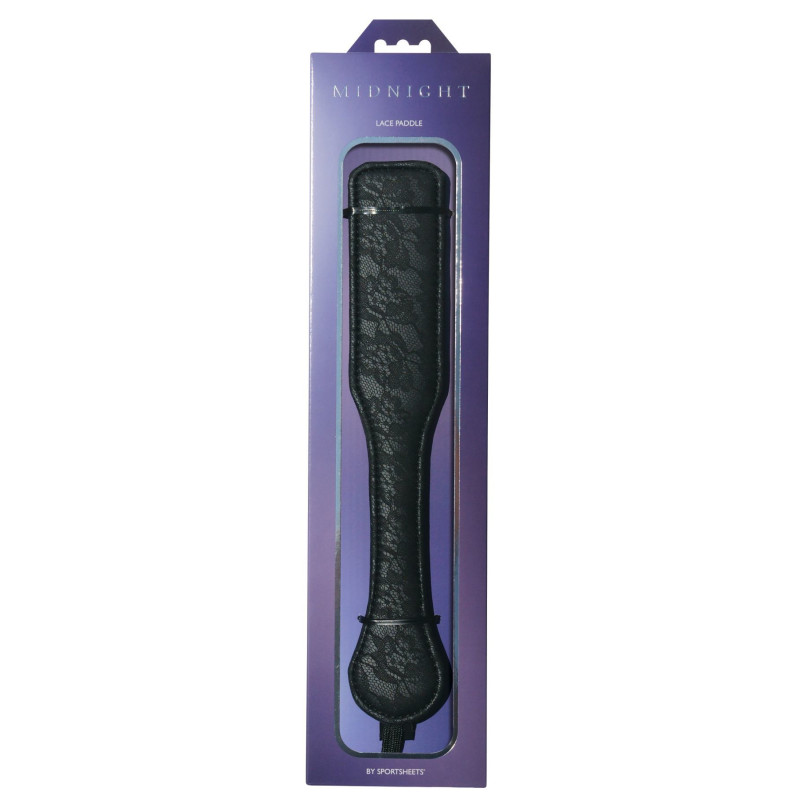 Паддл Sportsheets Midnight Lace Paddle з мереживним малюнком