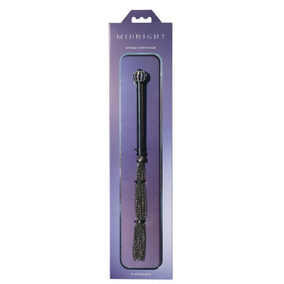 Металевий батіг Sportsheets Midnight Jeweled Chain Tickler