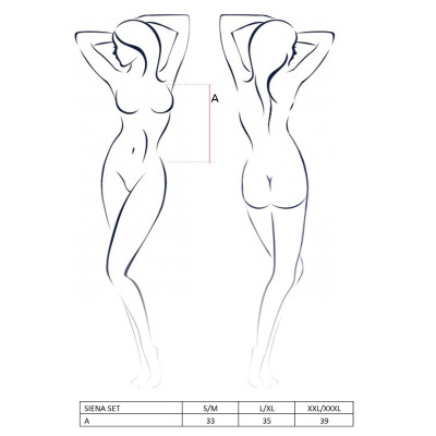 Еротичний костюм для рольових ігор Passion Erotic Line Siena SET