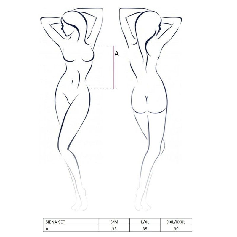 Еротичний костюм для рольових ігор Passion Erotic Line Siena SET