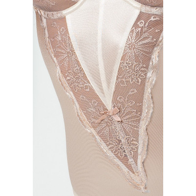 Еротичне боді LOTUS BODY cream L/XL - Passion Exclusive