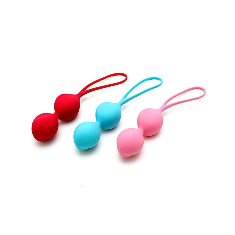 Вагінальні кульки Satisfyer V Balls (3 пари) (пом'ята і розкрита упаковка)