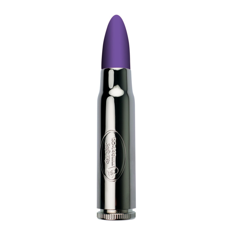 Вібропуля Rocks Off 7 Speed ​​RO-140mm Soft Tip Purple з м'яким силіконовим кінчиком