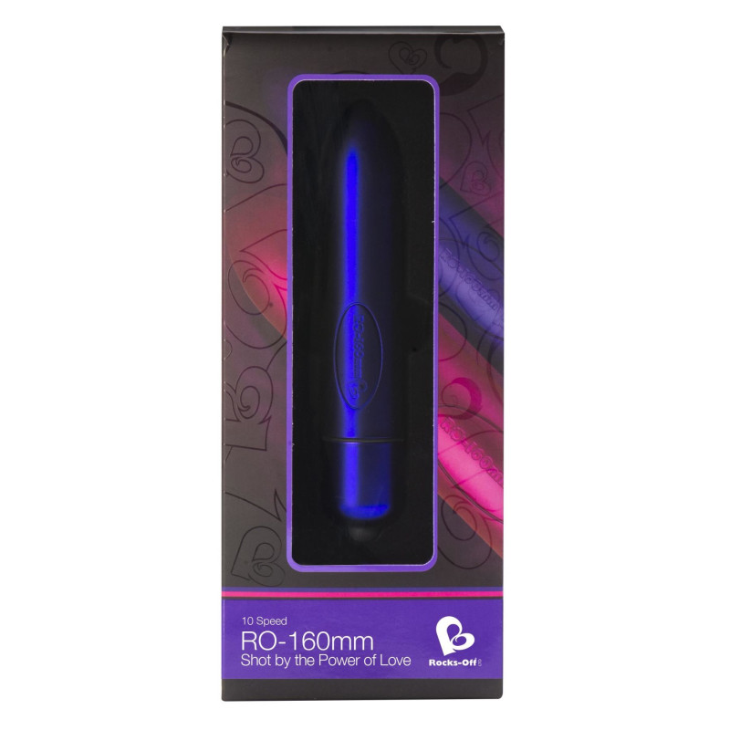Вібратор Rocks Off RO-160mm 10 Cobalt Blue