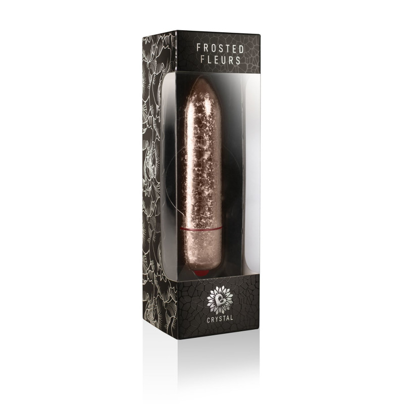 Вібропуля Rocks Off RO-120mm Frosted Fleur - Crystal