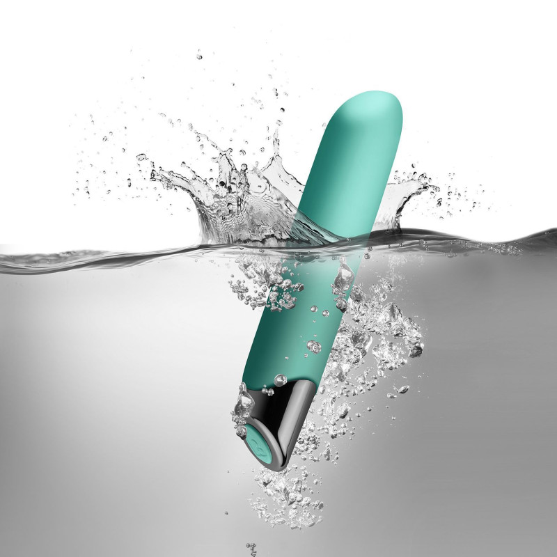 Потужний вібратор Rocks Off Chaiamo Teal (невеликі дефекти пакування)