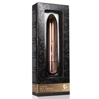 Вібратор Rocks Off RO-160mm 10 Rose Gold