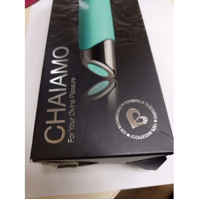 Потужний вібратор Rocks Off Chaiamo Teal (невеликі дефекти пакування)
