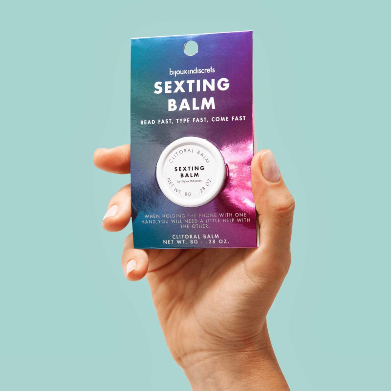 Бальзам для клітора Bijoux Indiscrets Sexting Balm, розігріваючий, аромат імбиру