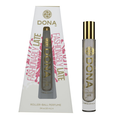Парфуми з роликовим нанесенням DONA Roll-On Perfume - Fashionably Late (10 мл), варіант для сумочки