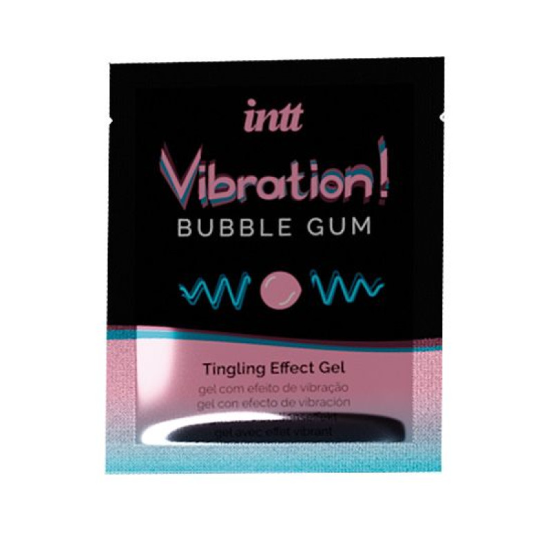 Пробник рідкого вібратора Intt Vibration Жуйка (5 мл)