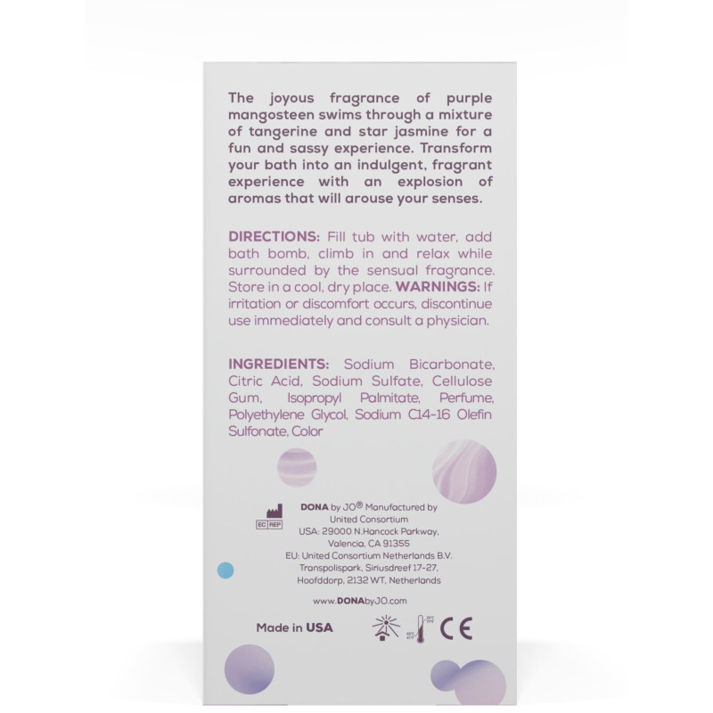 Набір бомб для ванни Dona Bath Bomb Sassy Tropical Tease (140 гр)