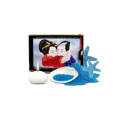 Сіль для ванни Shunga Oriental Crystals Bath Salts - Бриз Океану (600 г), сіль Мертвого моря