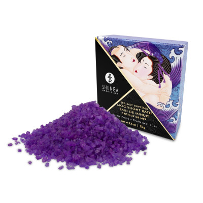 Сіль для ванни Shunga Moonlight Bath - Екзотичні Фрукти (75 гр), сіль Мертвого моря, аромамасла