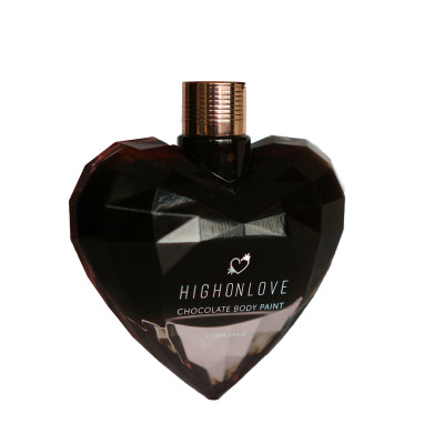 Преміум фарба для тіла HighOnLove Шоколад Body Paint (100 мл) з какао, кофеїном, маслом канабісу