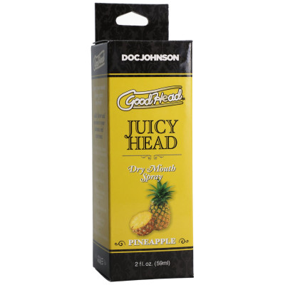 Оральний спрей Doc Johnson GoodHead - Juicy Head Dry Mouth - Ананас 59мл