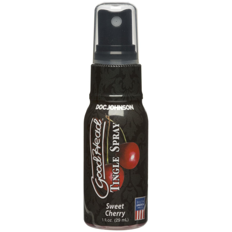 Смаковий спрей для оральних ласк Doc Johnson GoodHead Tingle Spray - Солодка Вишня (29 мл)