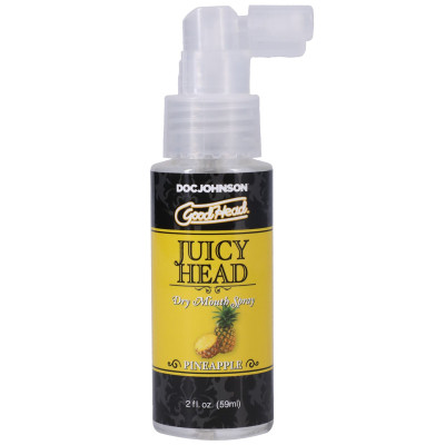 Оральний спрей Doc Johnson GoodHead - Juicy Head Dry Mouth - Ананас 59мл Оральний спрей Doc Johnson GoodHead - Juicy Head Dry Mouth - Ананас 59мл