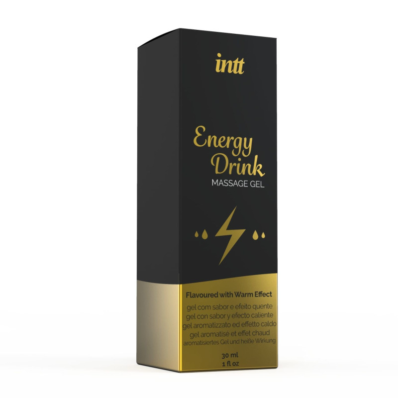 Масажний гель для інтимних зон Intt Energy Drink (30 мл) (без пакування)