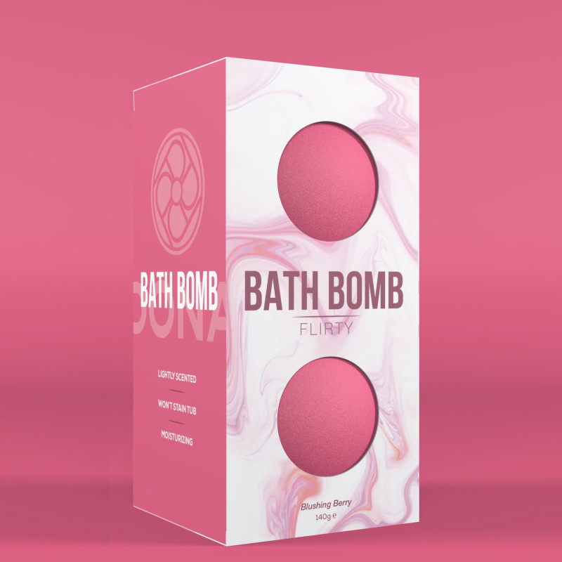 Набір бомб для ванни Dona Bath Bomb Flirty Blushing Berry (140 гр) (термін придатності до 08.21)