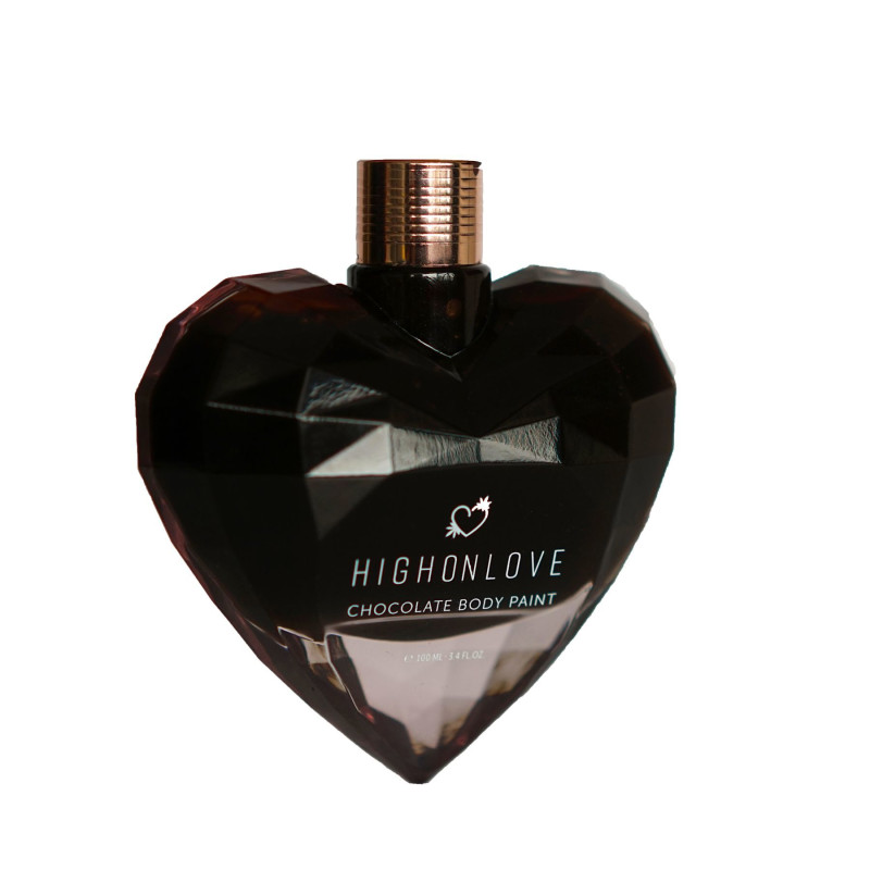 Преміум фарба для тела HighOnLove Chocolate Body Paint (100 мл) (термін придатності 08.2022)