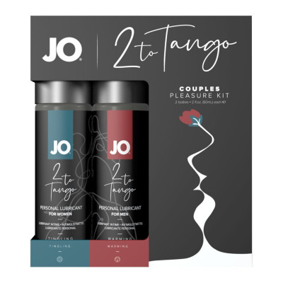 Набір лубрикантів для пари JO 2-TO-TANGO (підмокша упаковка)