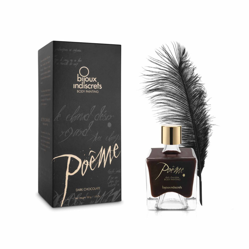 Фарба для тіла Bijoux Indiscrets Poême - Dark Chocolate (термін 05.2022)