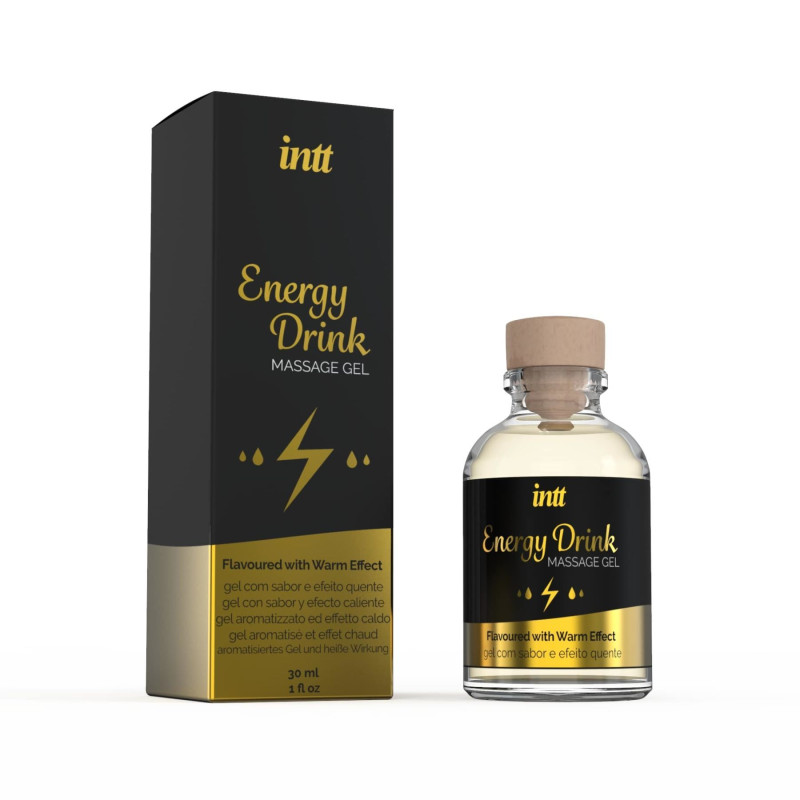 Масажний гель для інтимних зон Intt Energy Drink (30 мл) (без пакування)