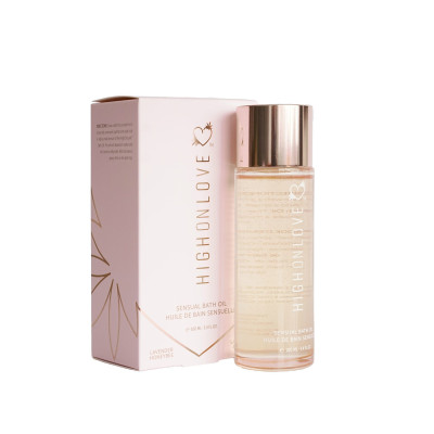 Преміальне масло для ванн HighOnLove Bath Oil - Лаванда Honeybee 100 мл (термін 06.2022)