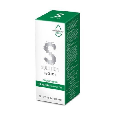Масажний гель Zini Solution - The Nature Massage Gel (70 мл) (термін 17.10.2021)