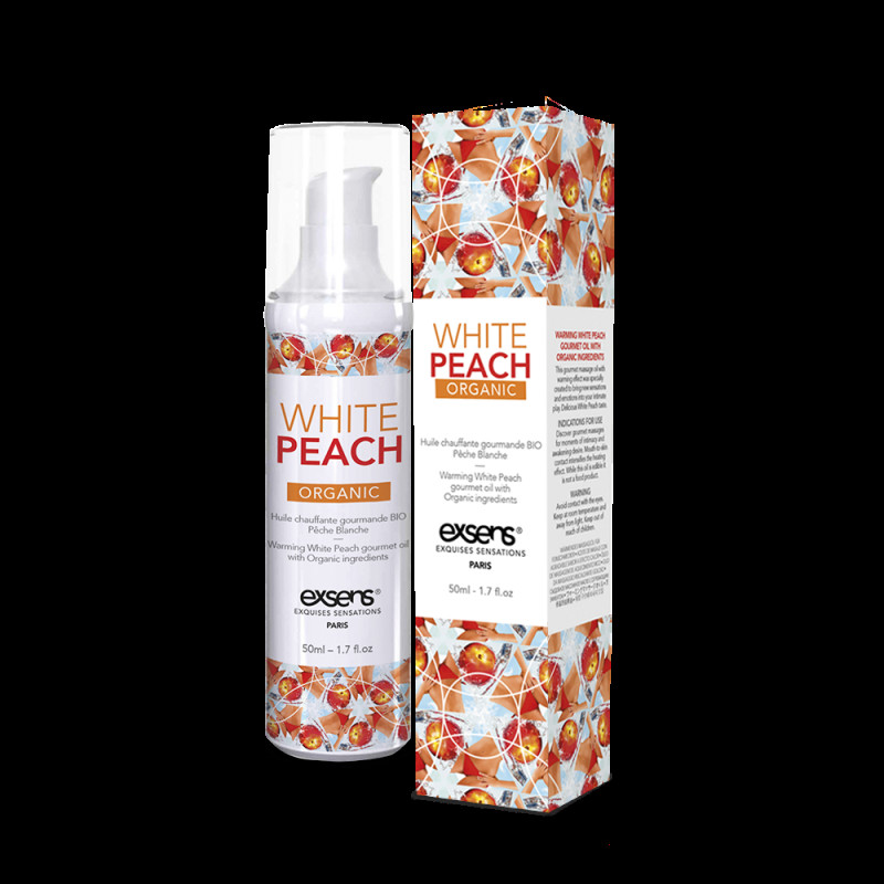 Масажне масло EXSENS Organic White Peach 50мл (термін 01.2022)