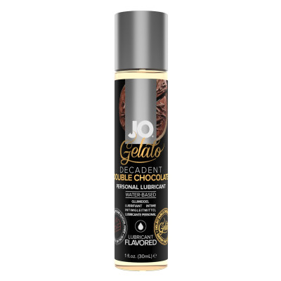 Лубрикант на водній основі JO GELATO Double Chocolate (30 мл) (деформирована бутылочка)