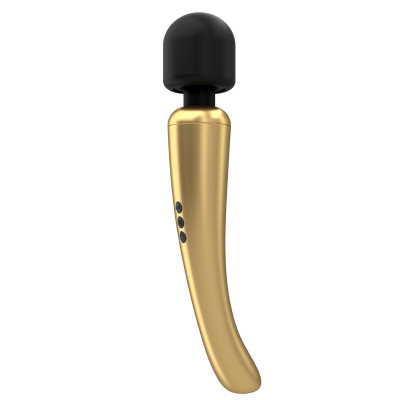 Потужний вібромасажер Dorcel MEGAWAND Gold (м'ята упаковка)