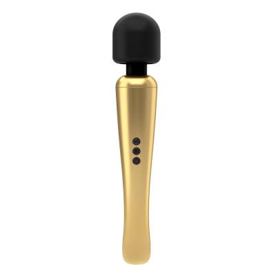 Потужний вібромасажер Dorcel MEGAWAND Gold (м'ята упаковка)