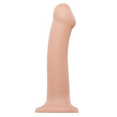 Насадка для страпона Strap-On-Me Dual Density Dildo Flesh L (пом'ята упаковка)