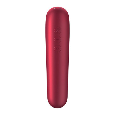 Смарт вібратор та вакуумний стимулятор 2 в 1 Satisfyer Dual Love Pink (м'ята упаковка)