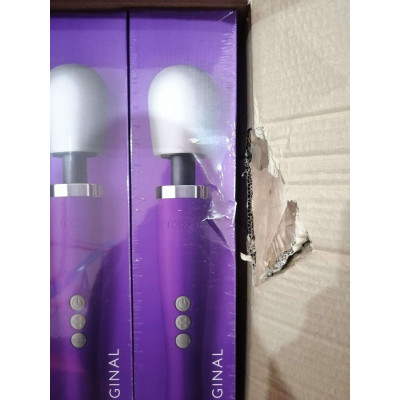 Вібромасажер DOXY Original Purple (пом'ята упаковка), дуже потужний, 220В