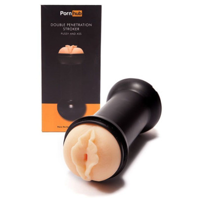 Мастурбатор Pornhub Double Penetration Stroker (незначні дефекти пакування)