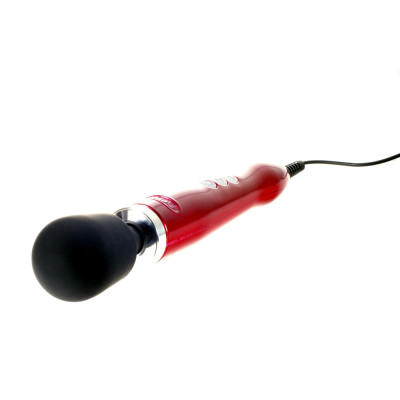 Вібромасажер DOXY Die Cast Red (пом'ята упаковка), дуже потужний, 220В