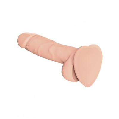 Реалистичный фаллоимитатор Strap-On-Me SOFT REALISTIC DILDO Vanilla - Size M (мятая упаковка)