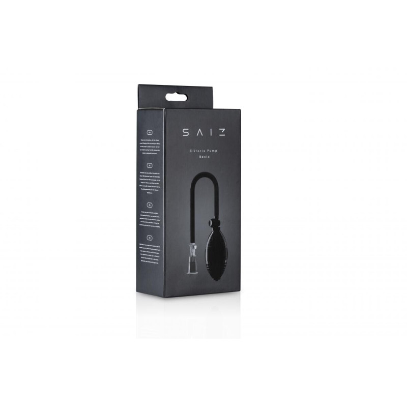 Ручна вакуумна помпа для клітора SAIZ Clitoris Pump Basic (пом'ята упаковка)