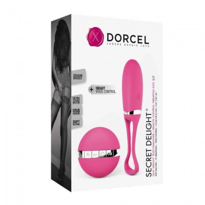 Віброяйце Dorcel Secret Delight Magenta (помʼята упаковка)