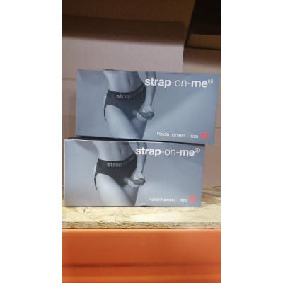 Труси-стрінги для страпона Strap-On-Me HEROINE HARNESS - M (пом'ята упаковка)