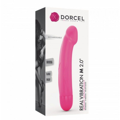Вібратор Dorcel Real Vibration M Magenta 2.0 (м'ята упаковка)